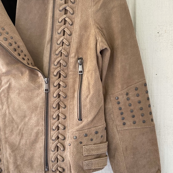 Ladies’ Bagatelle.NYC leather jacket. Small, lined - Picture 4 of 5